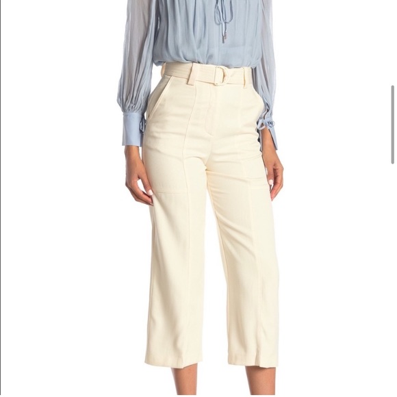 Reiss Emily Trouser Ivory Us2 Uk6 